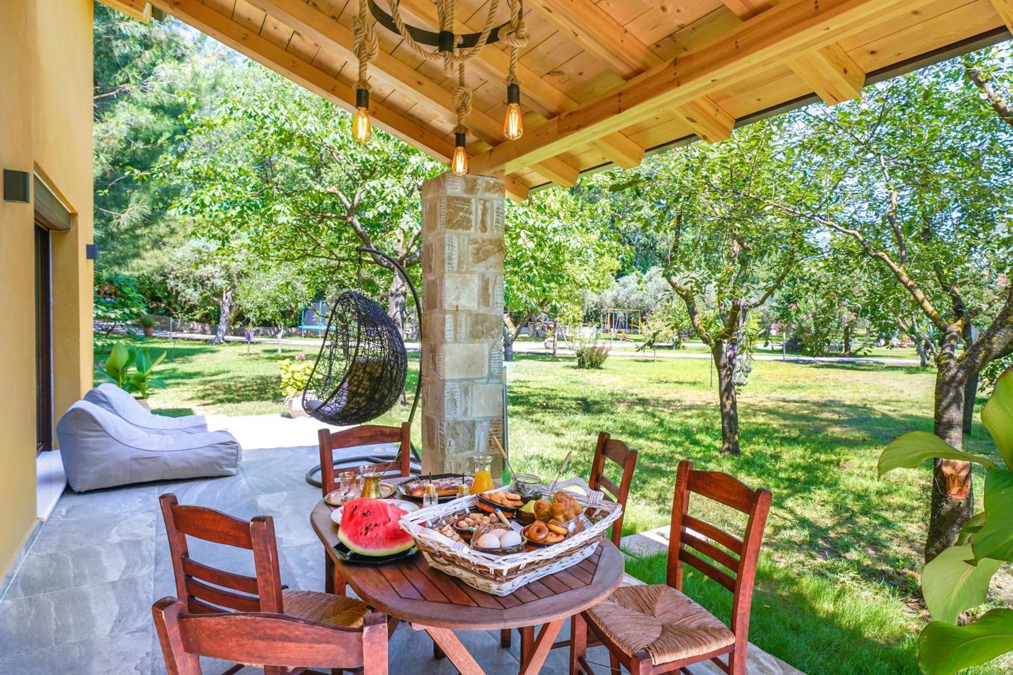 Natura Bungalows-Villa Тасос Экстерьер фото